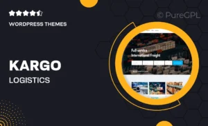 Kargo | Logistics & Transportation WordPress Theme