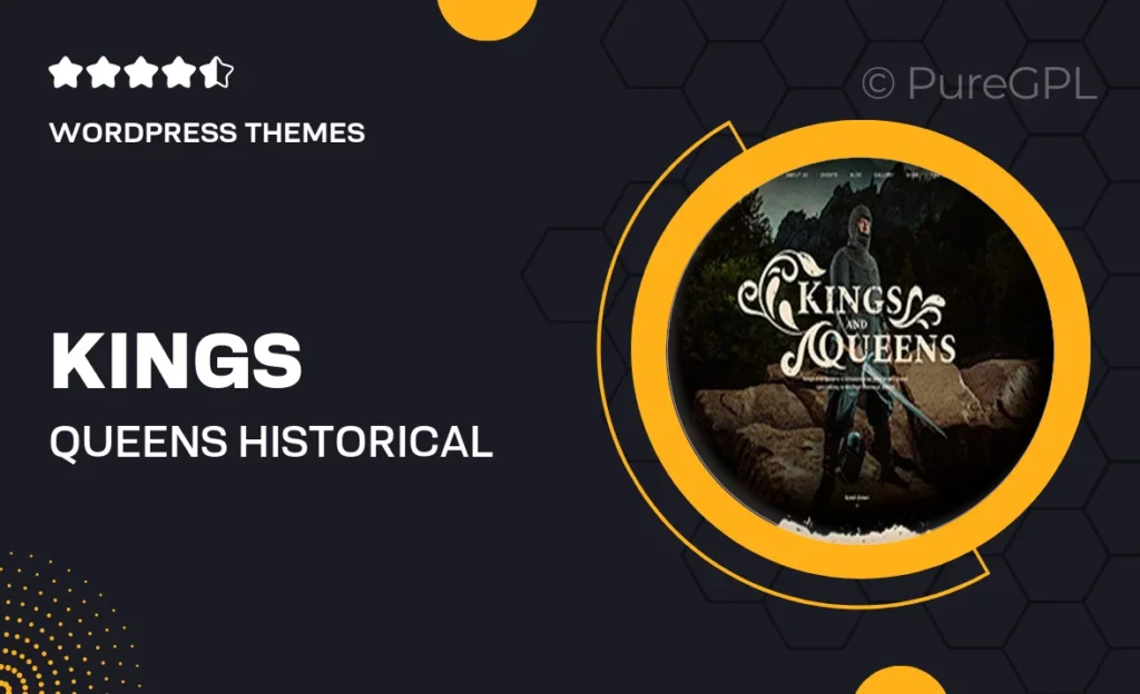 Kings & Queens | Historical War Medieval Reenactment WordPress Theme 47 Kings & Queens | Historical War Medieval Reenactment WordPress Theme