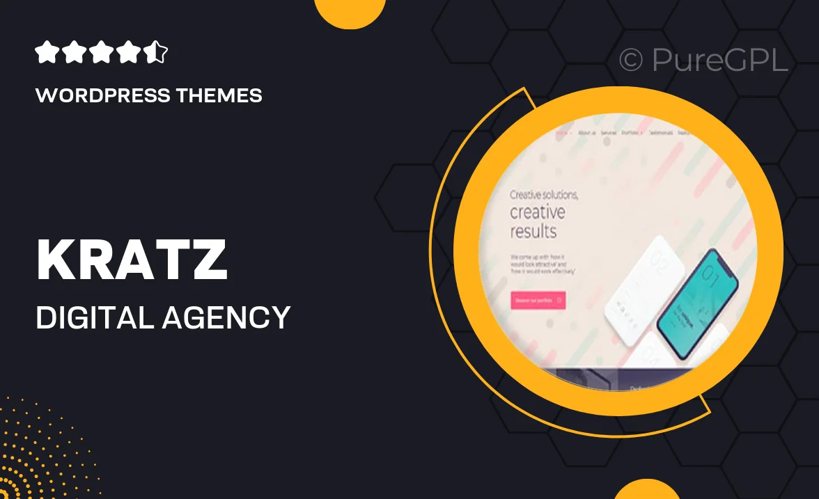 Kratz | Digital Agency Marketing and SEO WordPress Theme