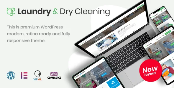 laundry dry cleaning services wordpress theme 1