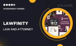 Lawfinity – Law and Attorney WordPress Theme