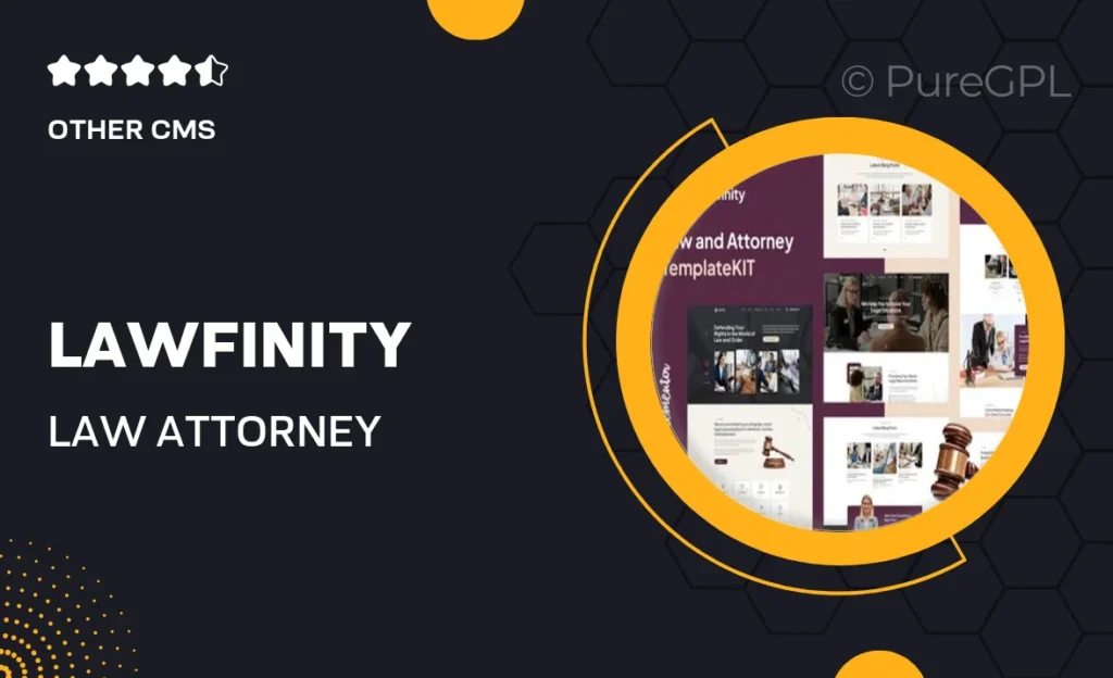 Lawfinity – Law & Attorney Elementor Template Kit 49 Lawfinity – Law & Attorney Elementor Template Kit