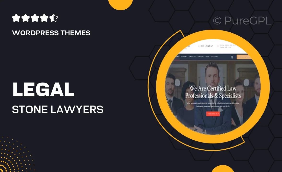 Legal Stone | Lawyers & Attorneys WordPress Theme