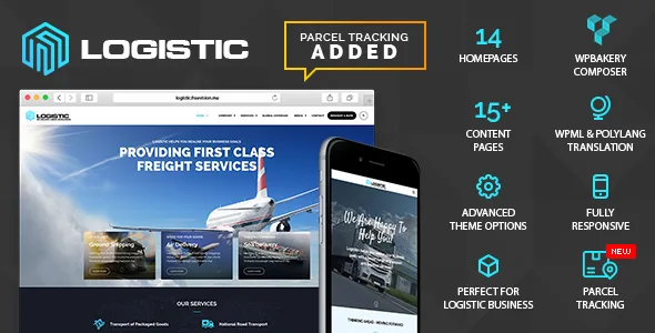 logistic wp theme for transportation business 1