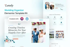 Lovely – Wedding Organizer Elementor Template Kit