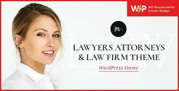 m williamson lawyer legal adviser wordpress theme 1