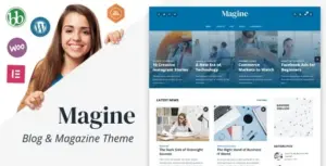 Magine – Business Blog WordPress Theme