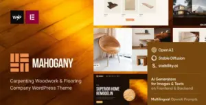Mahogany | Carpenting Woodwork & Flooring WordPress Theme