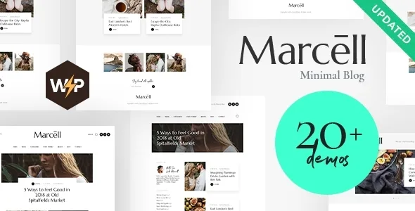 marcell personal blog magazine wordpress theme 1