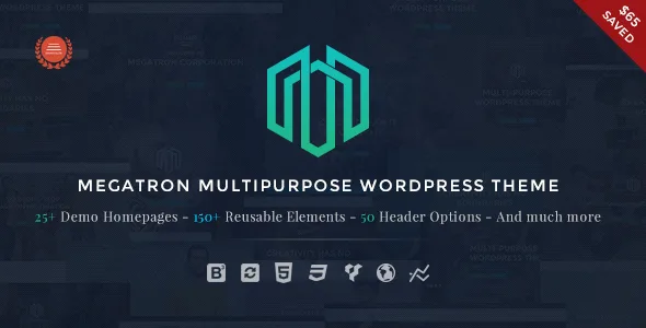 megatron responsive multipurpose wordpress theme 1