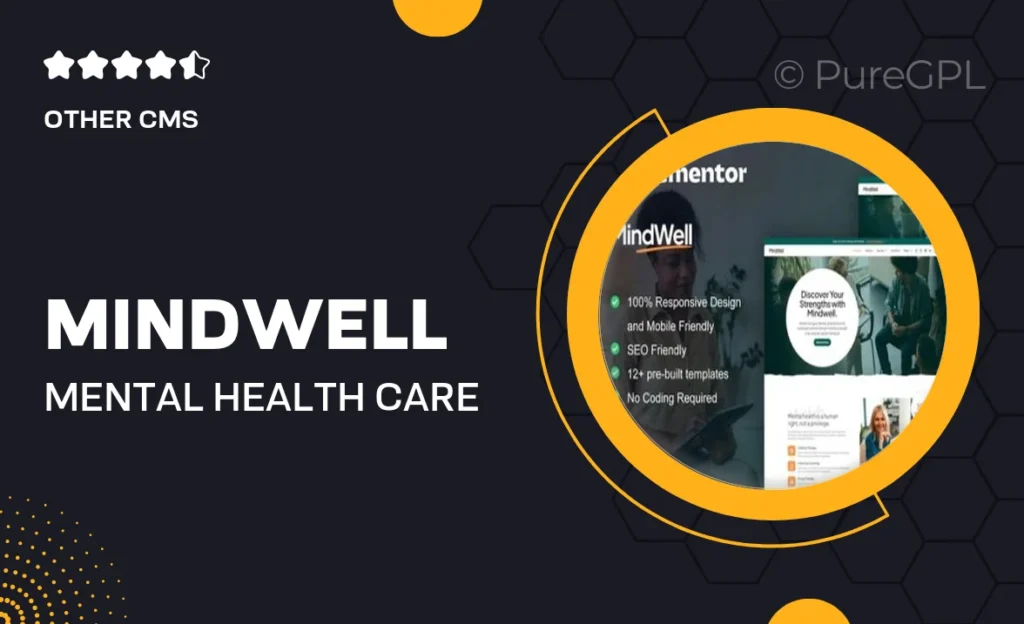 Mindwell – Mental Health Care Elementor Pro Template Kit 30 Mindwell – Mental Health Care Elementor Pro Template Kit