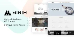 Minim – Minimal WordPress Theme