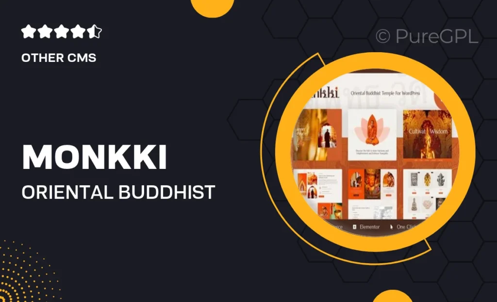 Monkki – Oriental Buddhist Temple Elementor Pro Template Kit 31 Monkki – Oriental Buddhist Temple Elementor Pro Template Kit