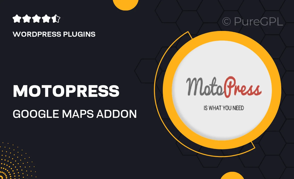 MotoPress | Google Maps Addon