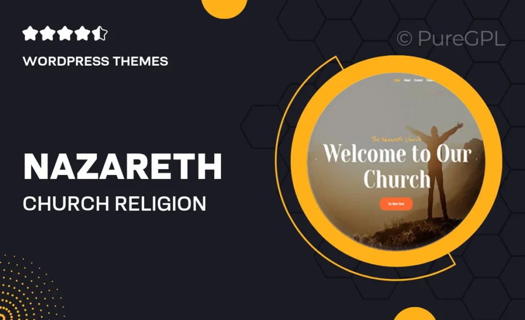 Nazareth | Church & Religion WordPress Theme 48 Nazareth | Church & Religion WordPress Theme