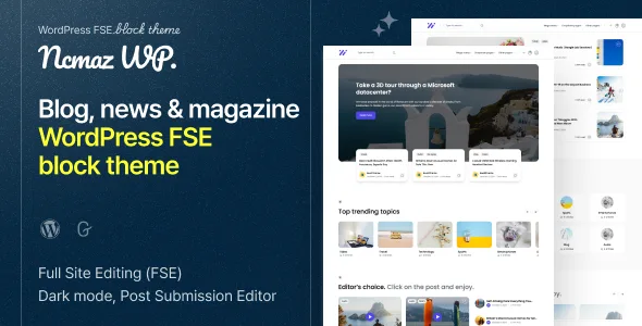 ncmaz news magazine podcast wordpress theme 1