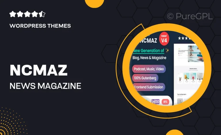 Ncmaz – News Magazine & Podcast WordPress Theme