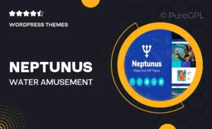 Neptunus – Water & Amusement Park WordPress Theme