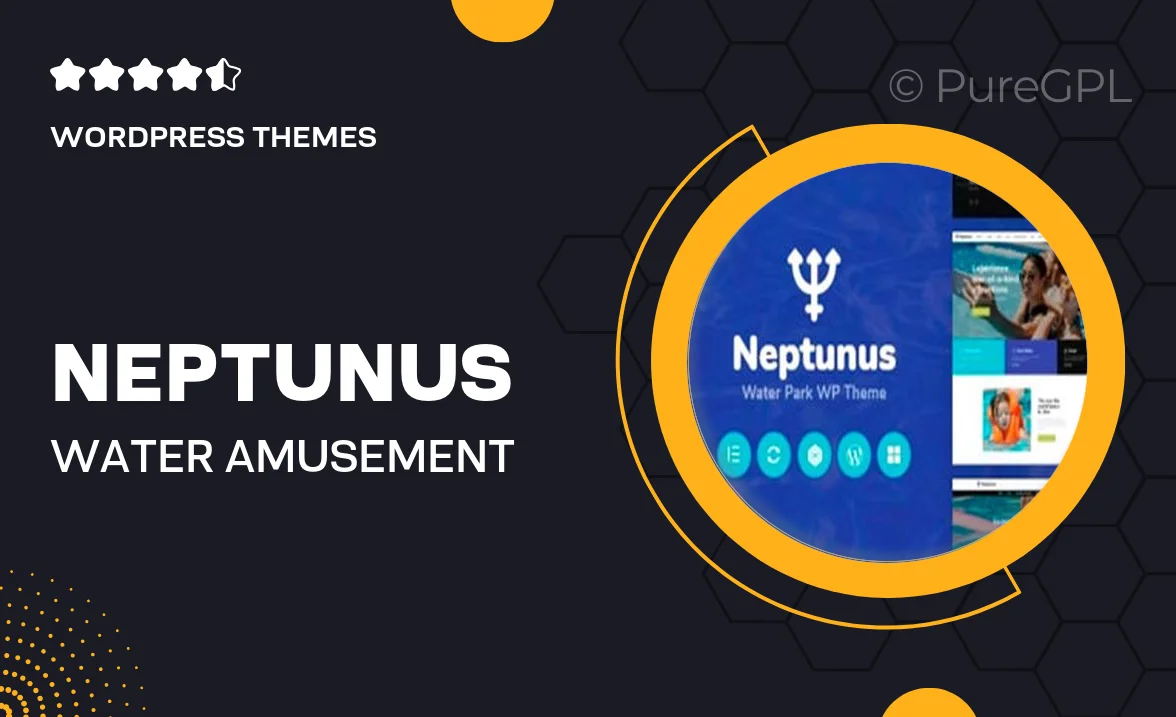 Neptunus – Water & Amusement Park WordPress Theme