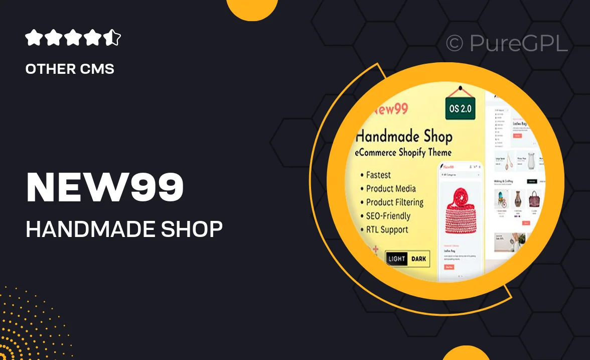 New99 – Handmade Shop Shopify Theme OS 2.0