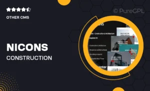 Nicons – Construction & Architecture Elementor Template Kit