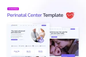 Omnicare – Perinatal & Reproductive Health Clinic Elementor Template Kit