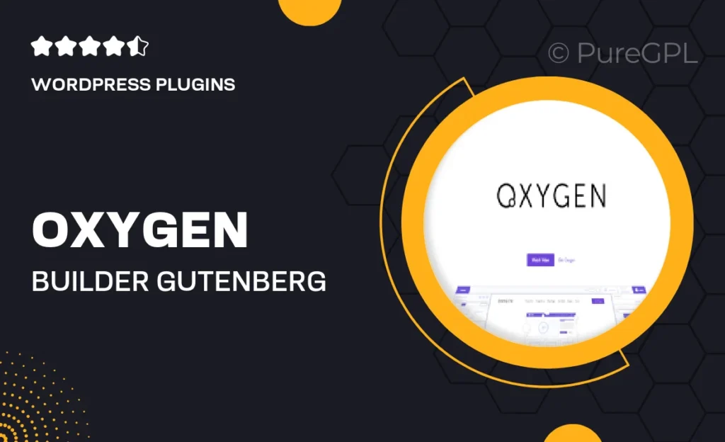 Oxygen Builder | Gutenberg Integration 38 Oxygen Builder | Gutenberg Integration