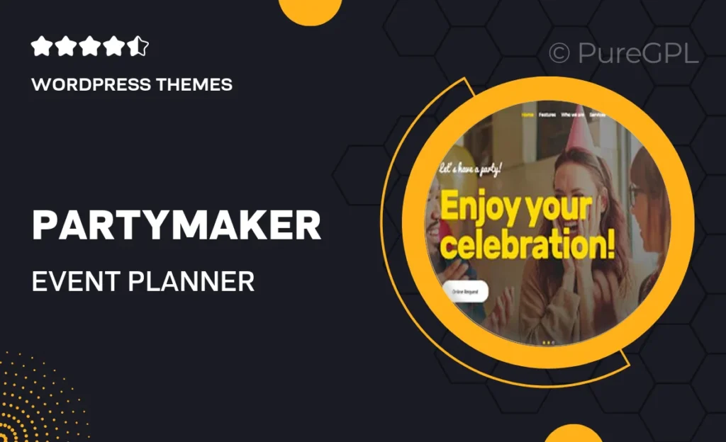 PartyMaker | Event Planner & Wedding Agency WordPress Theme 45 PartyMaker | Event Planner & Wedding Agency WordPress Theme