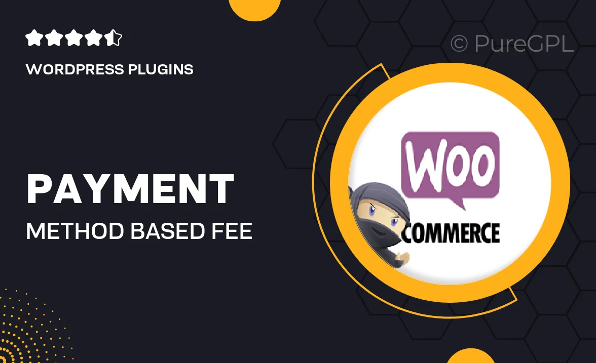 Payment Method Based Fee & Discounts