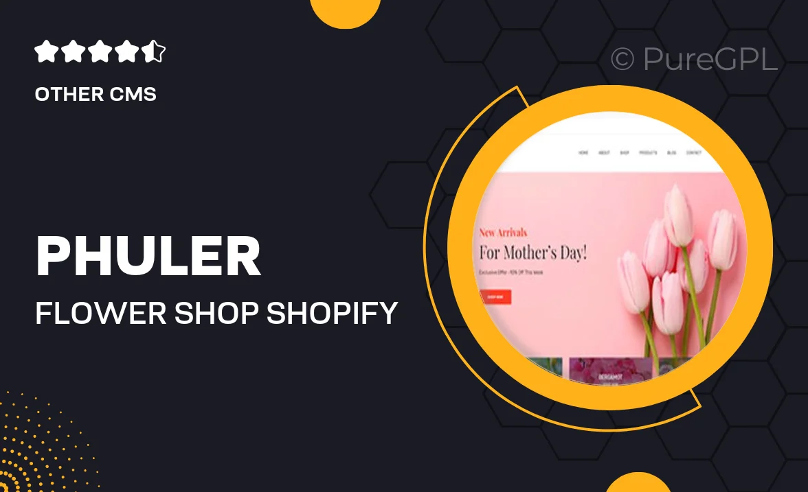 Phuler – Flower Shop Shopify Theme + Dropshipping