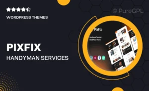 PixFix – Handyman Services WordPress Theme