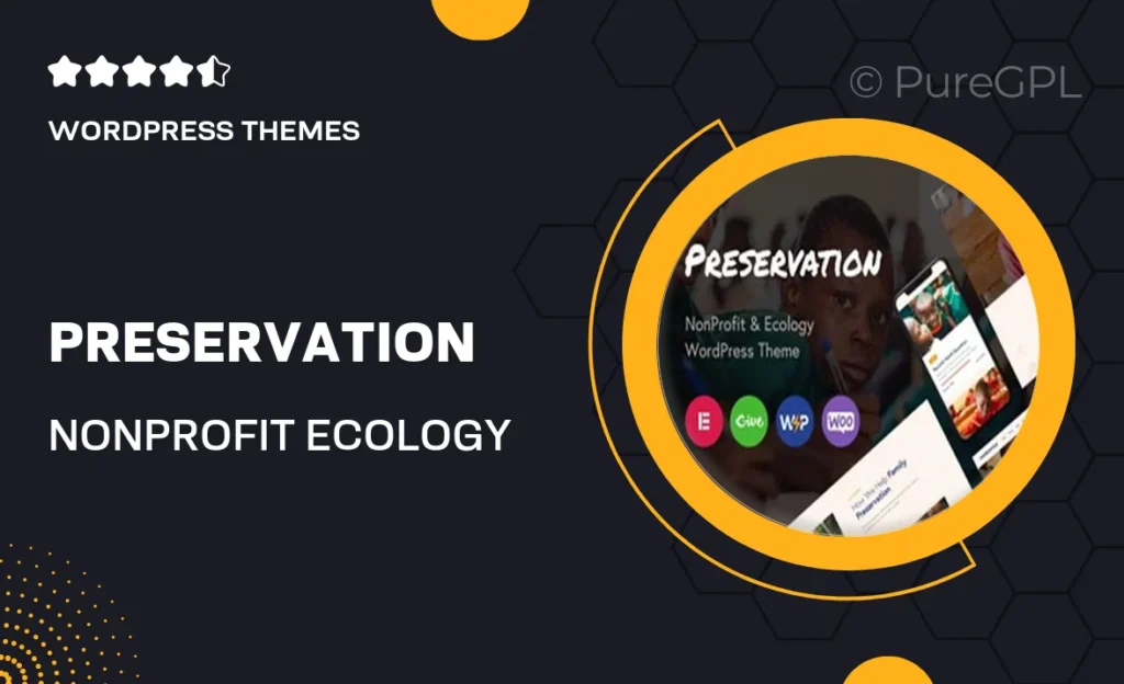 Preservation – NonProfit & Ecology WordPress Theme 22 Preservation – NonProfit & Ecology WordPress Theme
