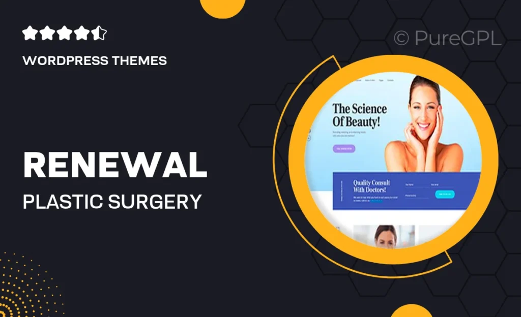 Renewal | Plastic Surgery Clinic Medical WordPress Theme 3 Renewal | Plastic Surgery Clinic Medical WordPress Theme
