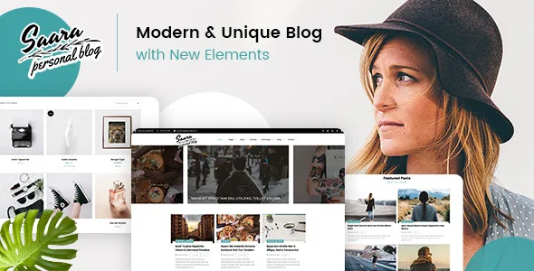 saara minimal blog wordpress 1