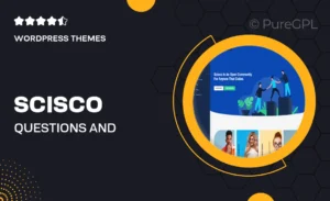 Scisco – Questions and Answers WordPress Theme