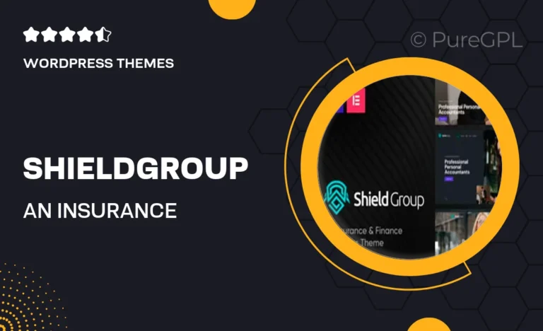 shieldgroup an insurance finance wordpress theme