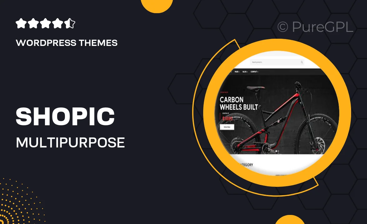 Shopic – Multipurpose WooCommerce WordPress Theme