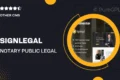 SignLegal – Notary Public & Legal Service Elementor Template Kit