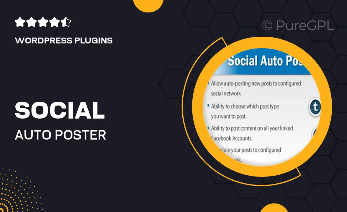 Social Auto Poster – WordPress Scheduler & Marketing Plugin