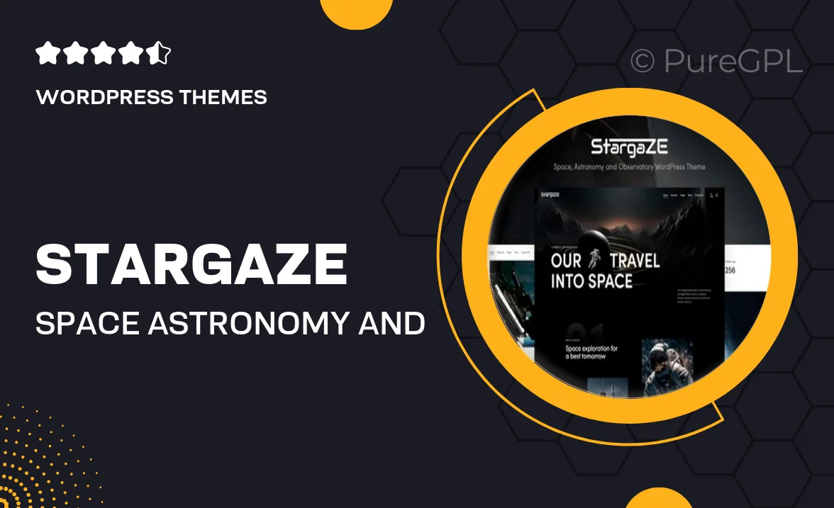 Stargaze – Space, Astronomy and Observatory WordPress Theme