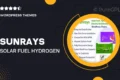 Sunrays – Solar Fuel, Hydrogen Fuel Cell, Electric Vehicle Startups WordPress Theme