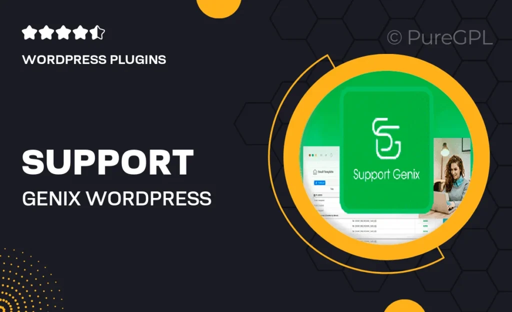 Support Genix – WordPress Support Ticket Plugin