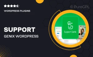 Support Genix – WordPress Support Ticket Plugin