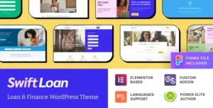 Swift Loan – Payday & Banking Finance WordPress Theme