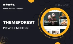 Themeforest | Pixwell – Modern Magazine