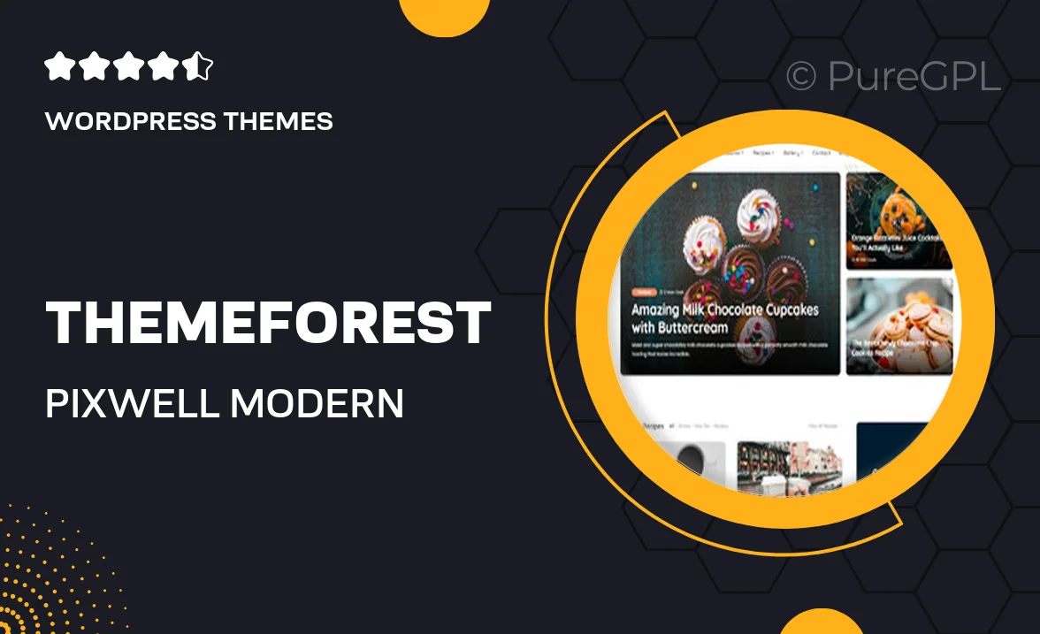 Themeforest | Pixwell – Modern Magazine