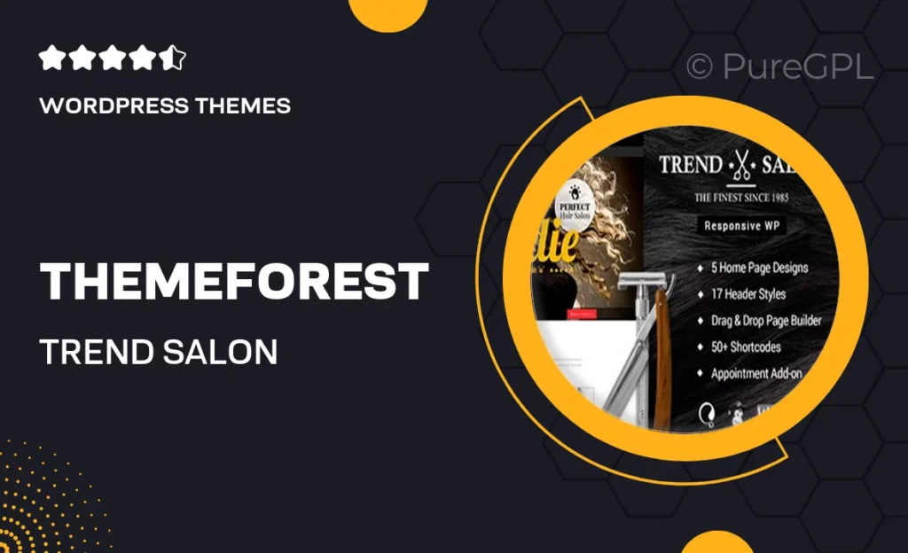 Themeforest | Trend Salon WordPress 8 Themeforest | Trend Salon WordPress
