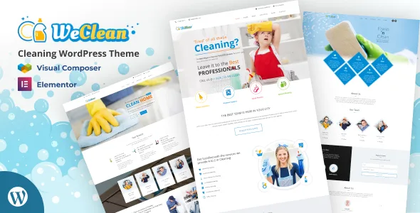 Themeforest | We Clean – Cleaning WordPress