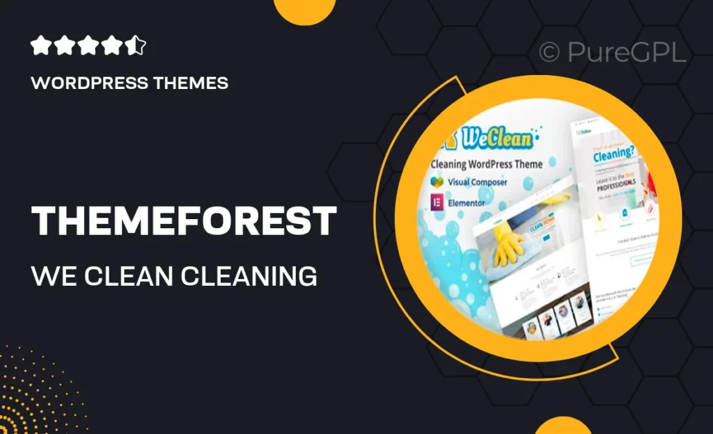 Themeforest | We Clean – Cleaning WordPress 1 Themeforest | We Clean – Cleaning WordPress