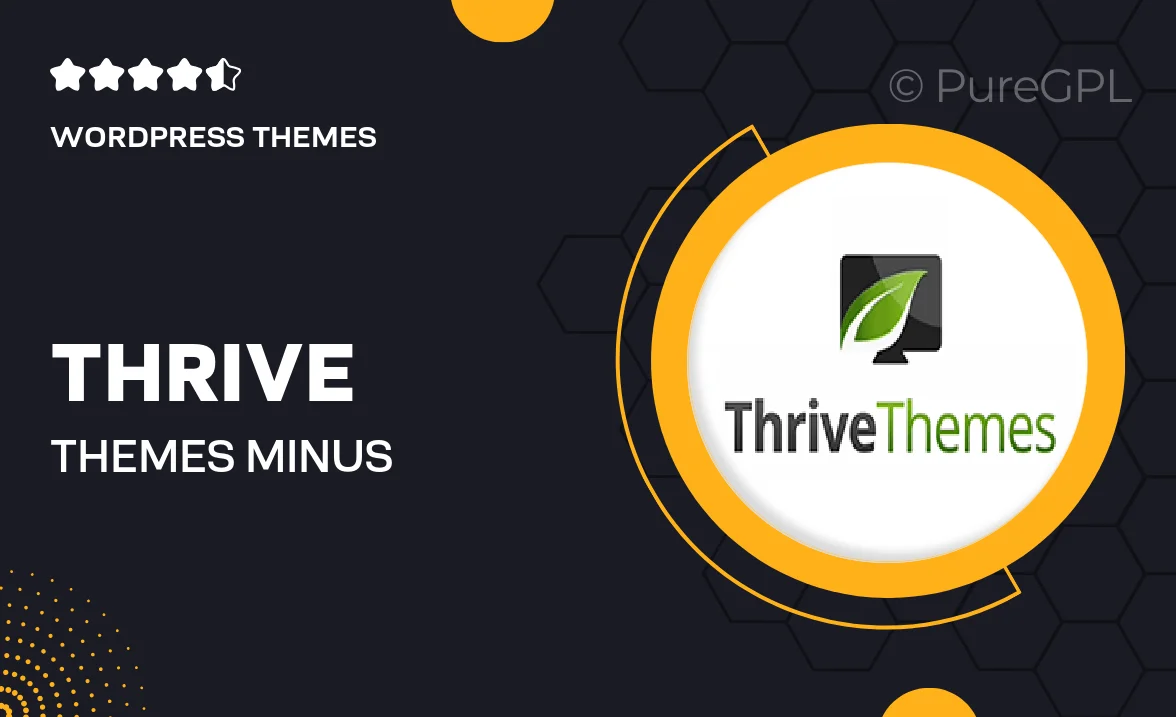 Thrive themes | Minus